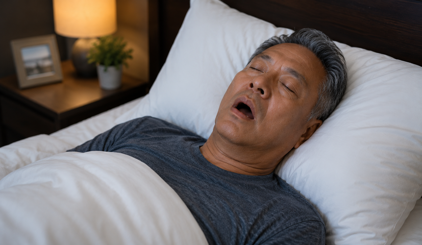 man-sleeping-mouth-open-in-post