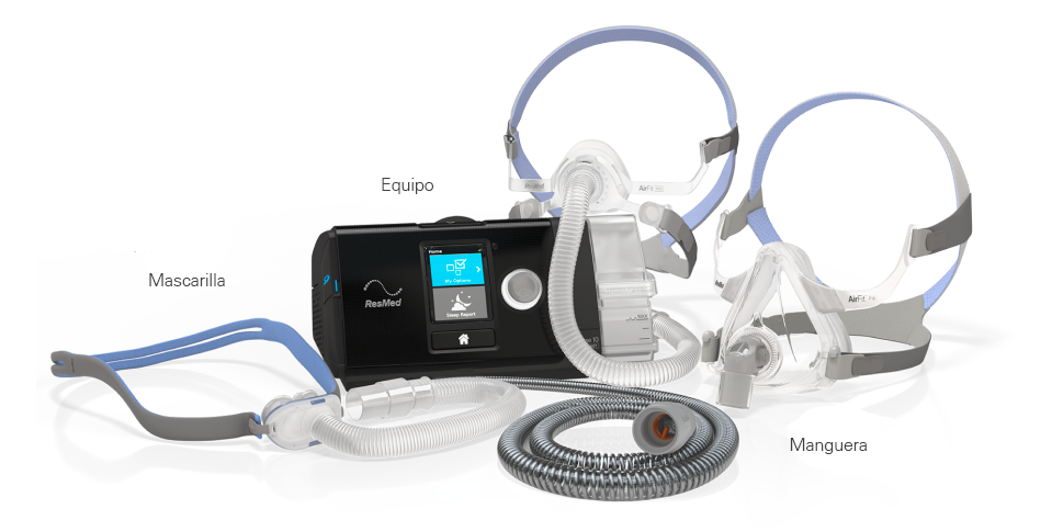 3 componentes básicos que todos os sistemas CPAP possuem